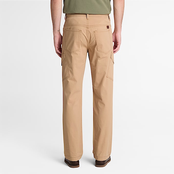 Claremont Chinohose aus Twill mit schmalem Bein fr Herren in Hellbraun TBL Braun ALT8