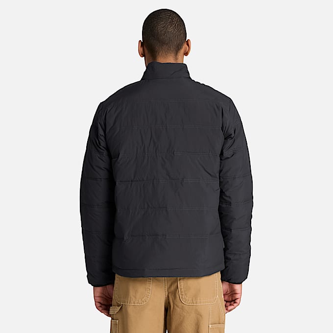 Wasserabweisende Axis Peak Steppjacke fr Herren in Schwarz TBL Schwarz ALT8