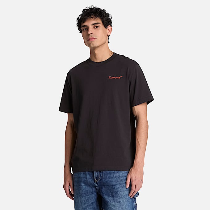 New Hampshire Heritage TShirt mit Grafik fr Herren in Schwarz TBL Schwarz ALT1