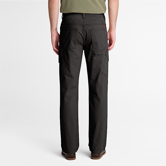 Claremont Chinohose aus Twill mit schmalem Bein fr Herren in Schwarz TBL Schwarz ALT8