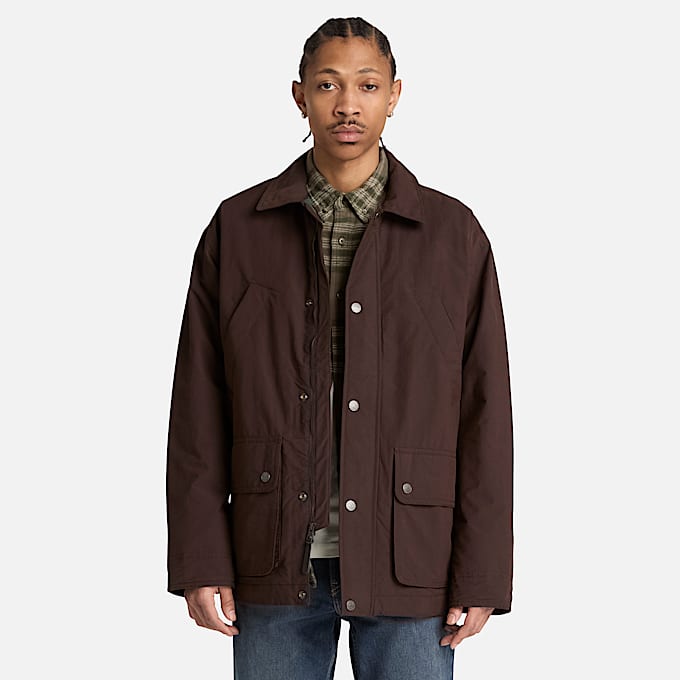 Isolierte Wenham Feldjacke fr Herren in Dunkelbraun TBL Braun ALT1