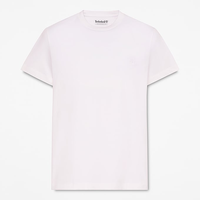 Dunstan River KurzarmTShirt mit schmaler Passform fr Herren in Wei TBL Wei HERO
