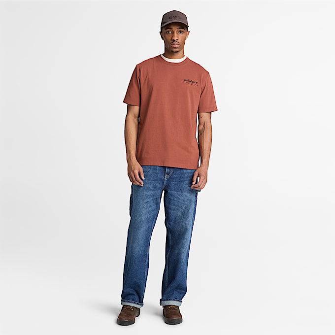 Bootmakers KurzarmTShirt mit Grafik fr Herren in Braun TBL Braun ALT2