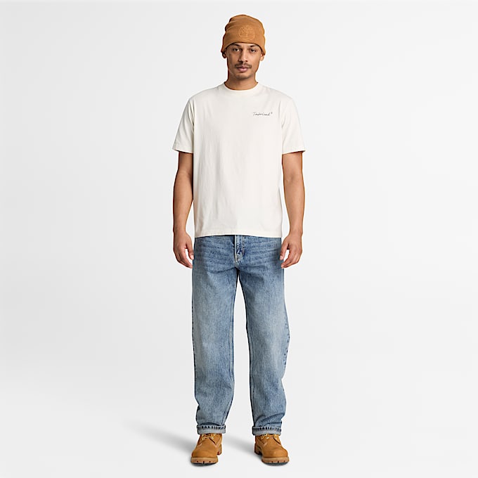 New Hampshire Heritage TShirt mit Grafik fr Herren in Wei TBL Wei ALT2