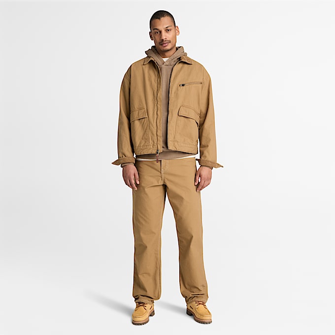 Rindge Canvas CarpenterHose fr Herren in Braun TBL Braun ALT2