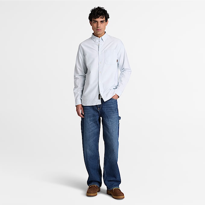Lake Warner Oxfordhemd fr Herren in Blau TBL Blau ALT2