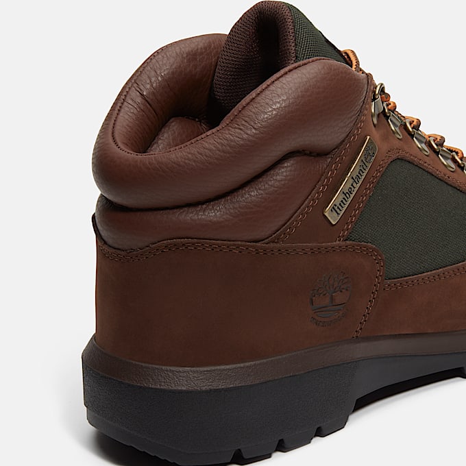 berarbeiteter wasserdichter Field Boot fr Herren in Dunkelbraun TBL Braun ALT10