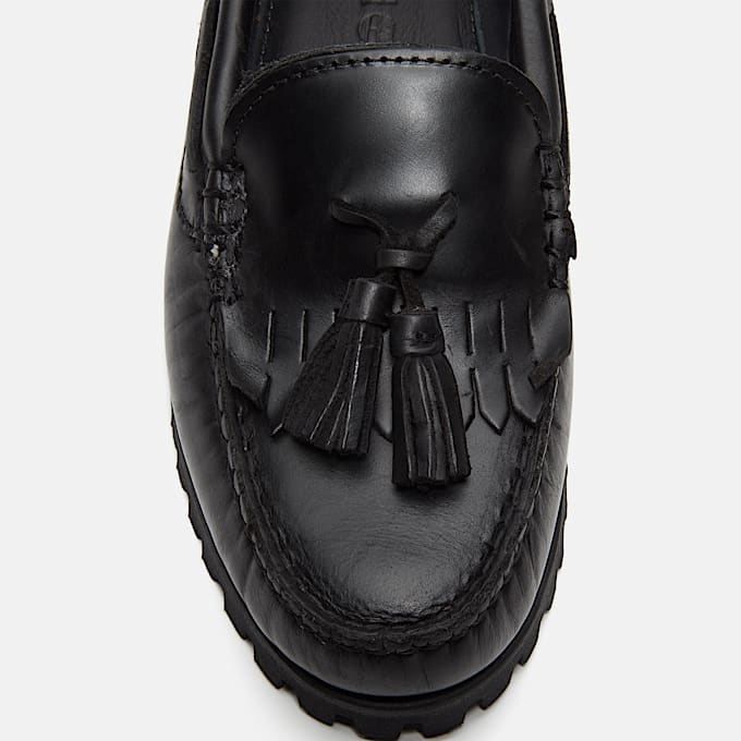 Timberland Authentic Kiltie Loafer fr Damen in Schwarz TBL Schwarz ALT7