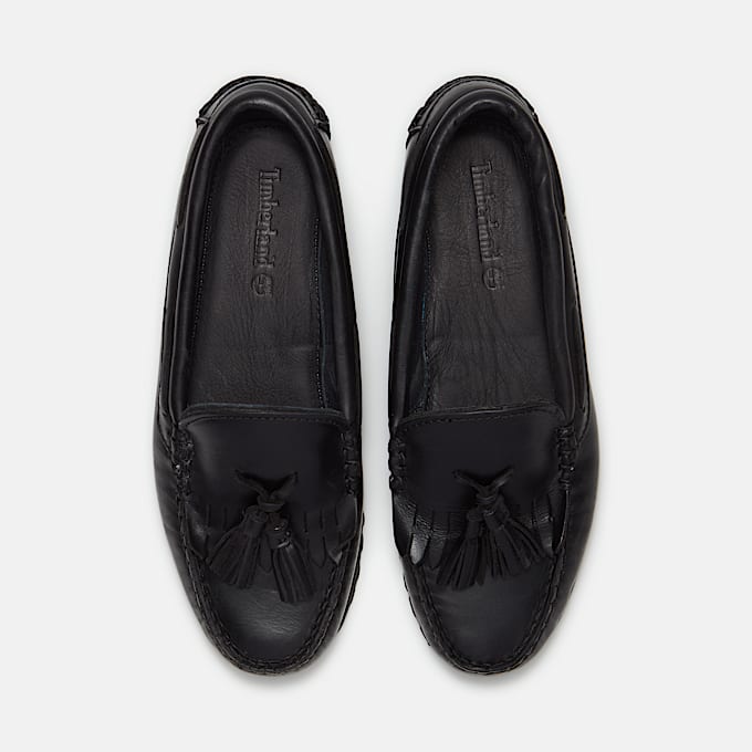 Timberland Authentic Kiltie Loafer fr Damen in Schwarz TBL Schwarz ALT2