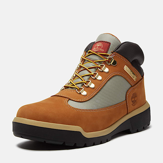 berarbeiteter wasserdichter Field Boot fr Herren in Gelb TBL Gelb ALT12