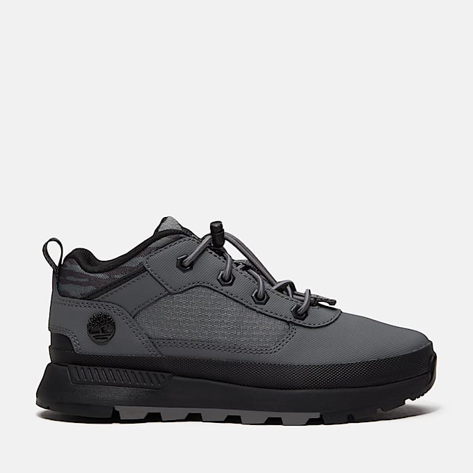 Field Trekker Bungee Sneaker fr Jugendliche in Dunkelgrau TBL Grau HERO