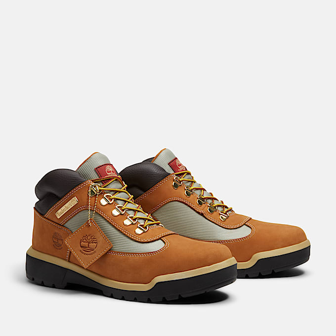 berarbeiteter wasserdichter Field Boot fr Herren in Gelb TBL Gelb ALT4