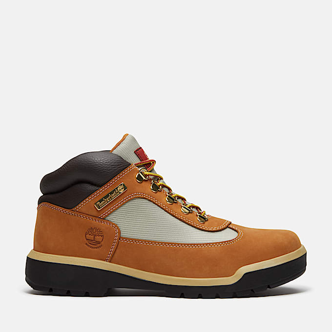 berarbeiteter wasserdichter Field Boot fr Herren in Gelb TBL Gelb HERO