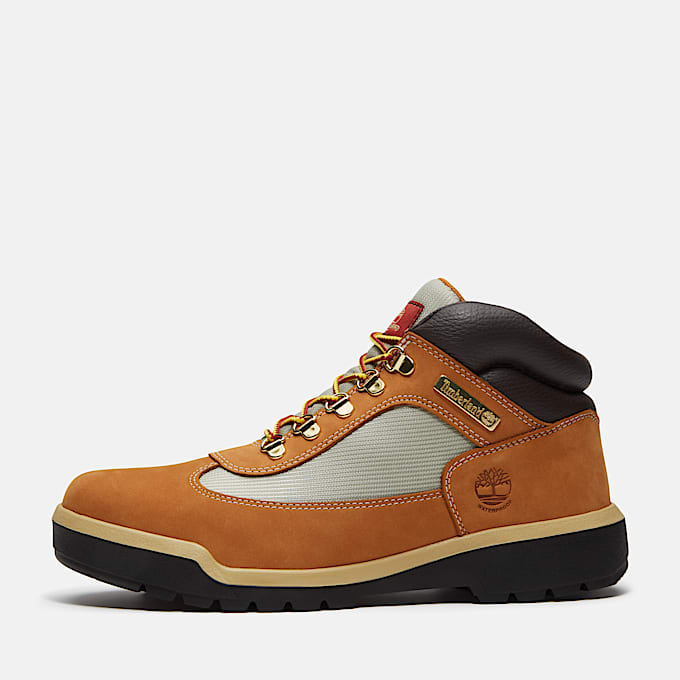 berarbeiteter wasserdichter Field Boot fr Herren in Gelb TBL Gelb ALT11