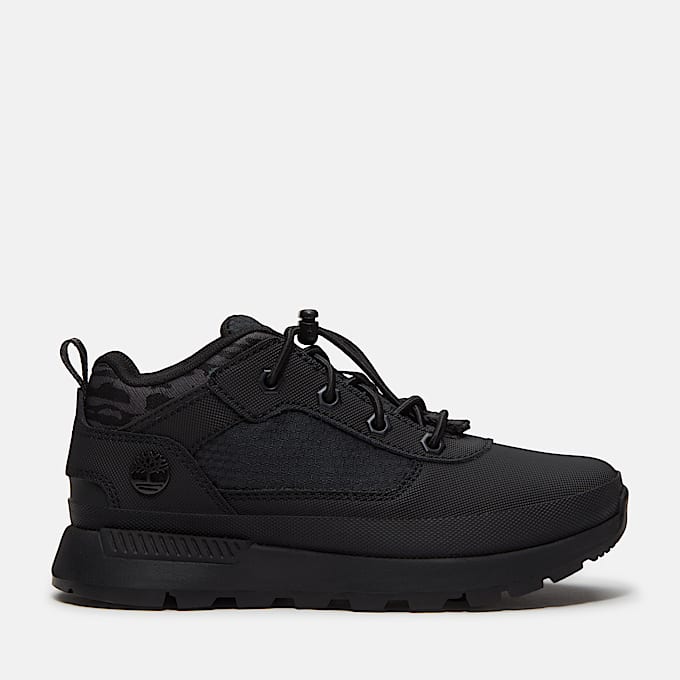 Field Trekker Bungee Sneaker fr Jugendliche in Schwarz TBL Schwarz HERO