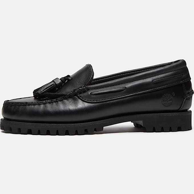 Timberland Authentic Kiltie Loafer fr Damen in Schwarz TBL Schwarz ALT9