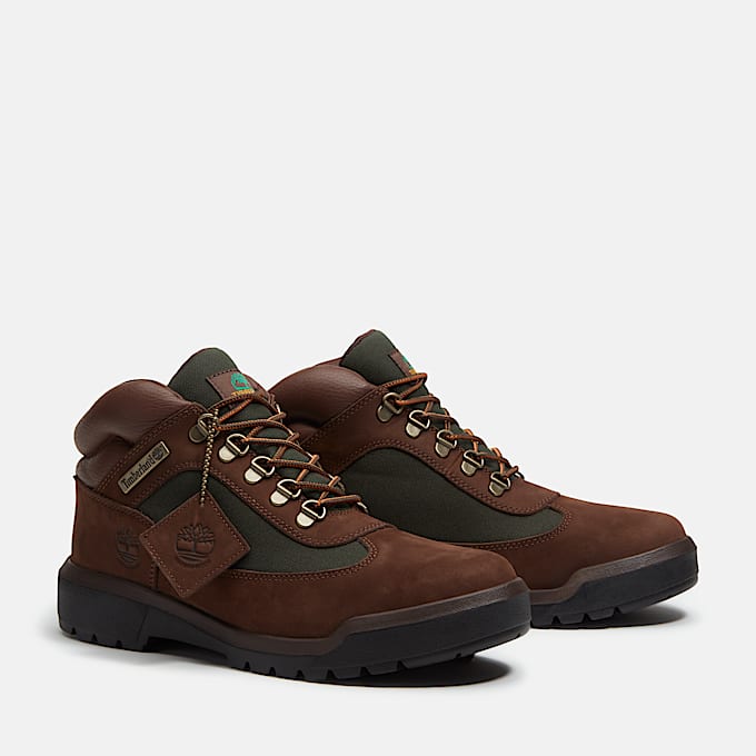 Wasserdichter Field Boot fr Herren in Dunkelbraun TBL Braun ALT4