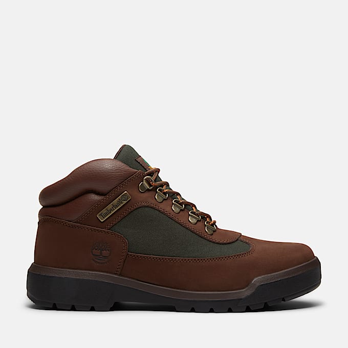 berarbeiteter wasserdichter Field Boot fr Herren in Dunkelbraun TBL Braun HERO