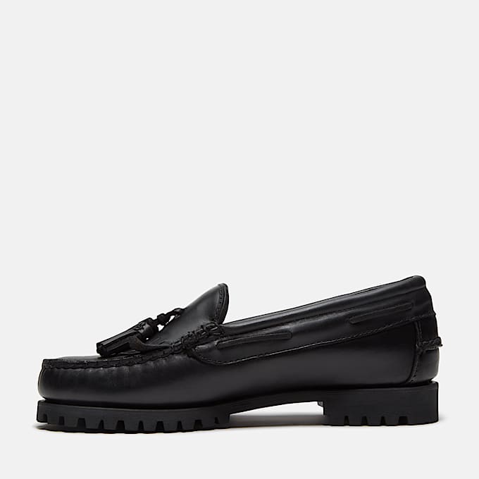 Timberland Authentic Kiltie Loafer fr Damen in Schwarz TBL Schwarz ALT6