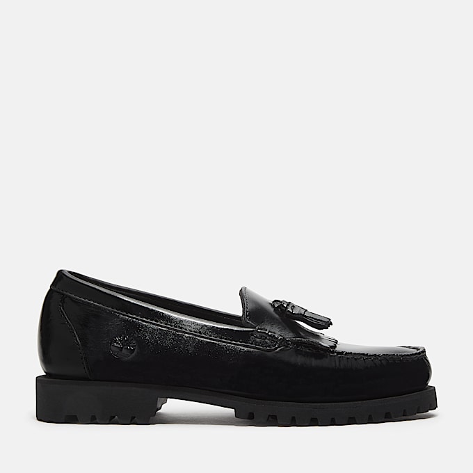 All Gender Timberland Authentic Kiltie Loafer in Schwarz TBL Schwarz HERO