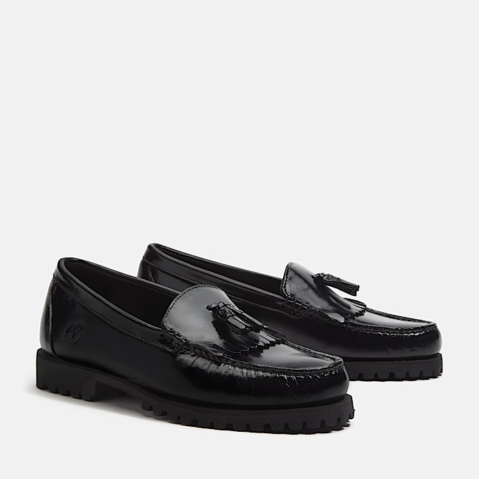 All Gender Timberland Authentic Kiltie Loafer in Schwarz TBL Schwarz ALT5