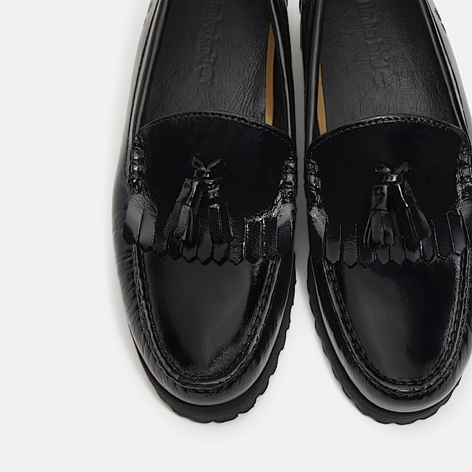 All Gender Timberland Authentic Kiltie Loafer in Schwarz TBL Schwarz ALT6