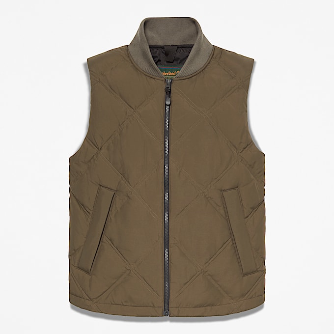 Sierra Cliff 600Fill DaunenSteppweste fr Herren in Dunkelgrn TBL Grn HERO