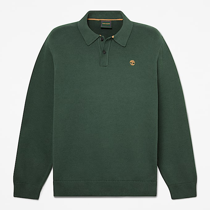 Williams River Polopullover aus Baumwolle fr Herren in Dunkelgrn TBL Grn HERO