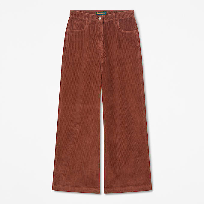 Cordhose mit weitem Bein fr Damen in Braun TBL Braun HERO