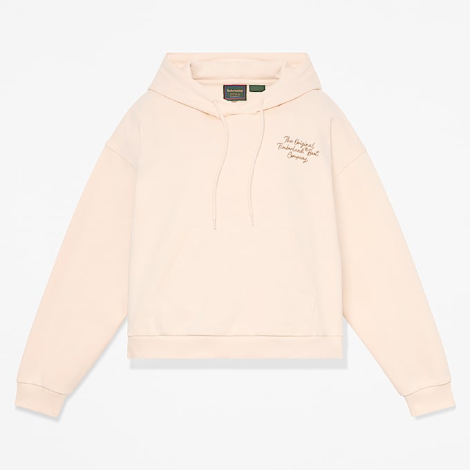 Hochgeschlossener Hoodie fr Damen in Beige TBL Beige HERO