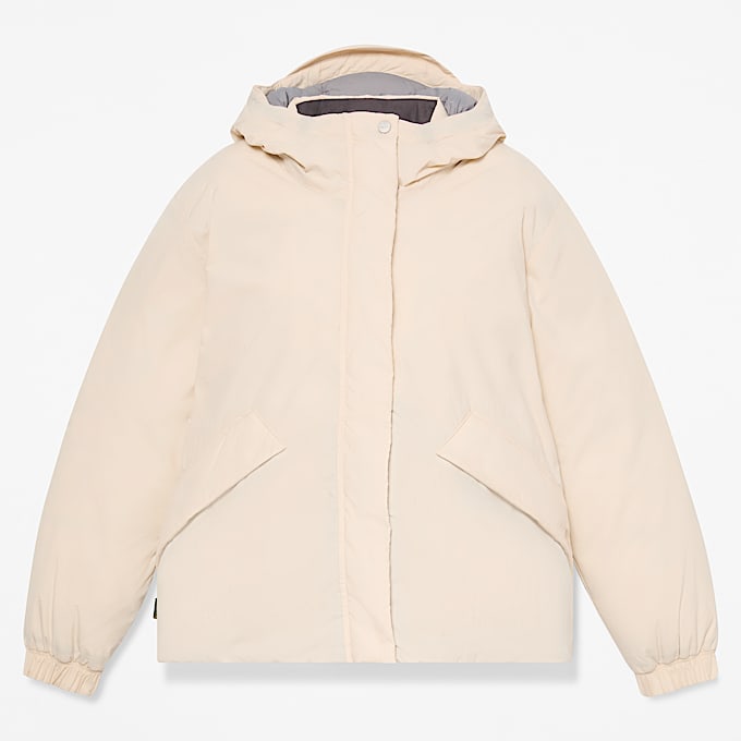 Wasserabweisende DaunenSteppjacke fr Damen in Beige TBL Beige HERO
