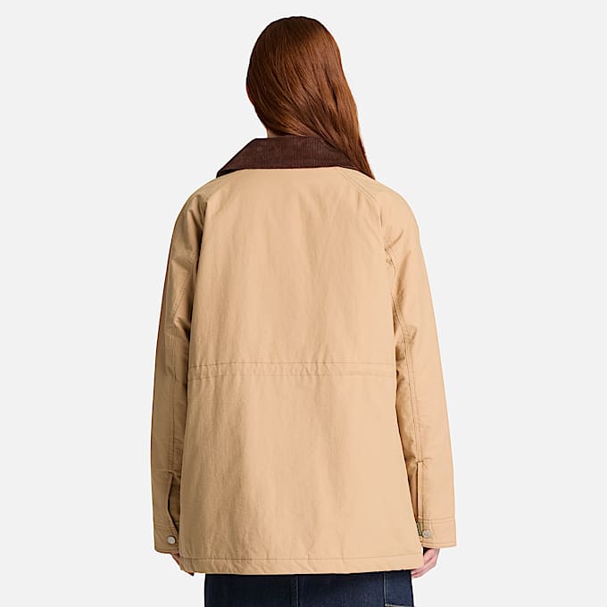 Wasserabweisende isolierte Wenham BarnJacke fr Damen in Hellbraun TBL Braun ALT8