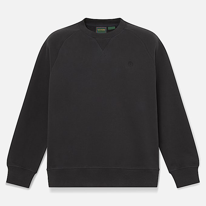 Exeter River Sweatshirt mit Rundhalsausschnitt fr Herren in Schwarz TBL Schwarz HERO
