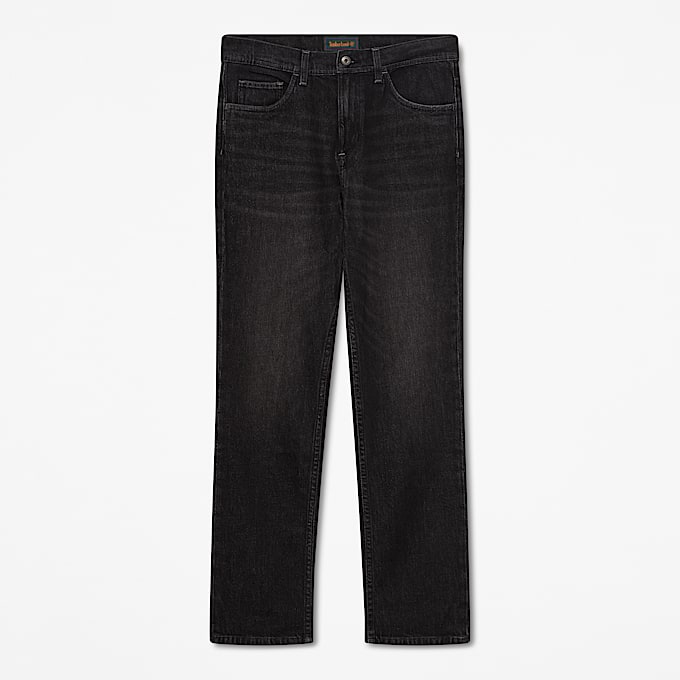 Gerade DenimHose fr Herren in Schwarz TBL Schwarz HERO