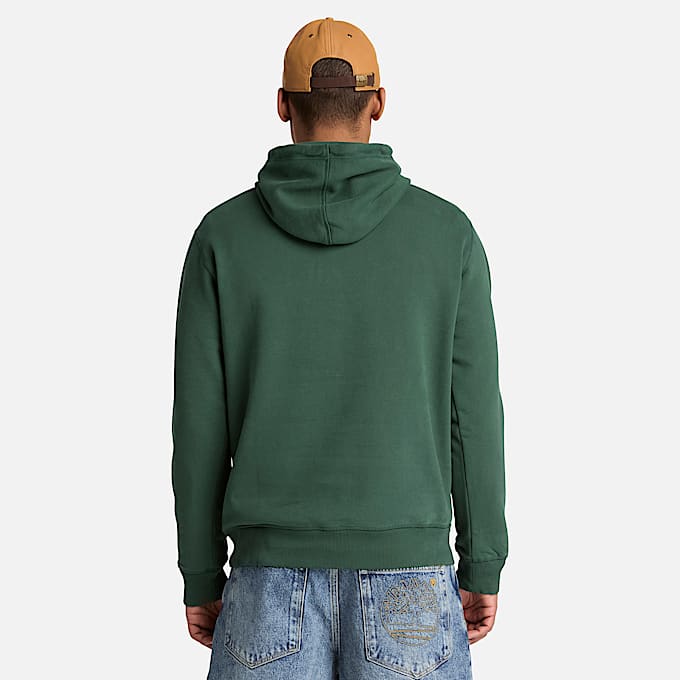 Hoodie mit Established 1973Logostickerei fr Herren in Dunkelgrn TBL Grn ALT8
