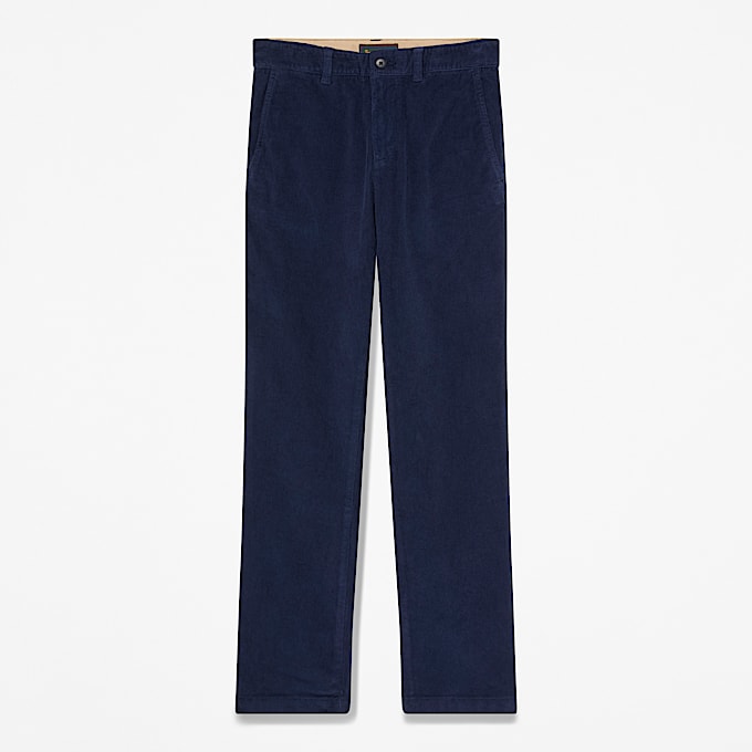 Claremont CordChinohose mit geradem Bein fr Herren in Dunkelblau TBL Blau HERO