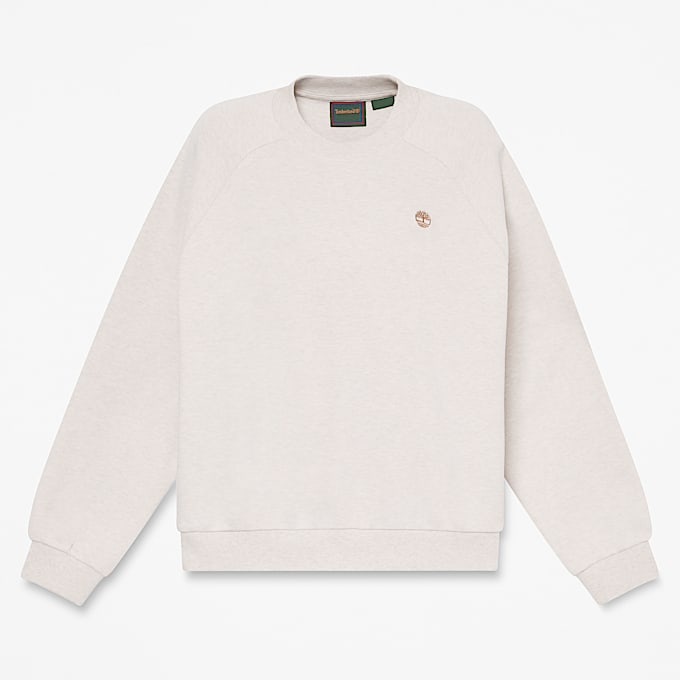 Crafted Sweatshirt mit Rundhalsausschnitt fr Damen in Hellbeige TBL Beige HERO
