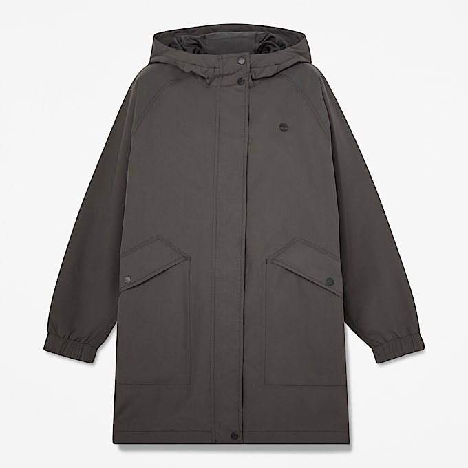 Wasserdichter Parka fr Damen in Schwarz TBL Schwarz HERO