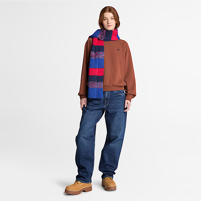 Crafted Sweatshirt mit Rundhalsausschnitt fr Damen in Braun TBL Braun ALT2