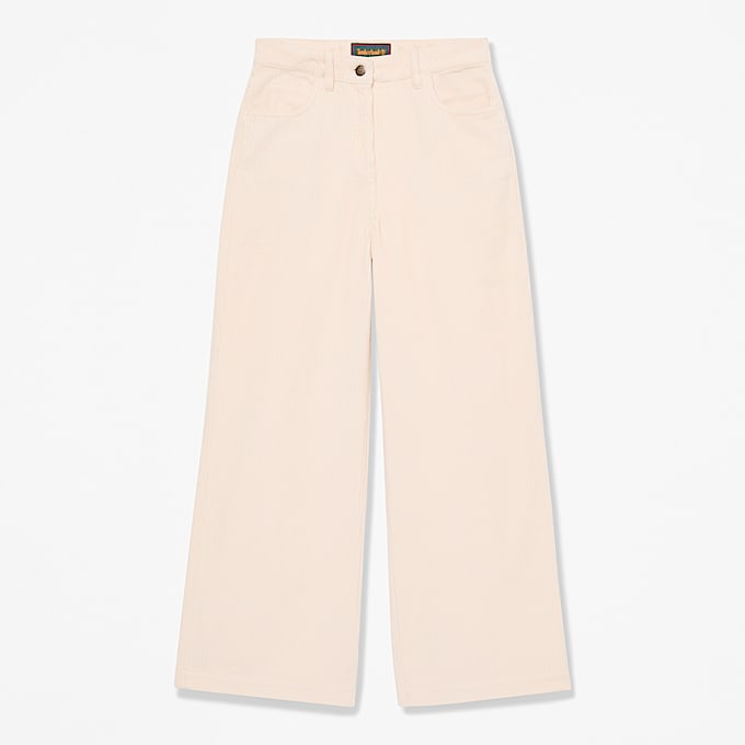 Cordhose mit weitem Bein fr Damen in Beige TBL Beige HERO