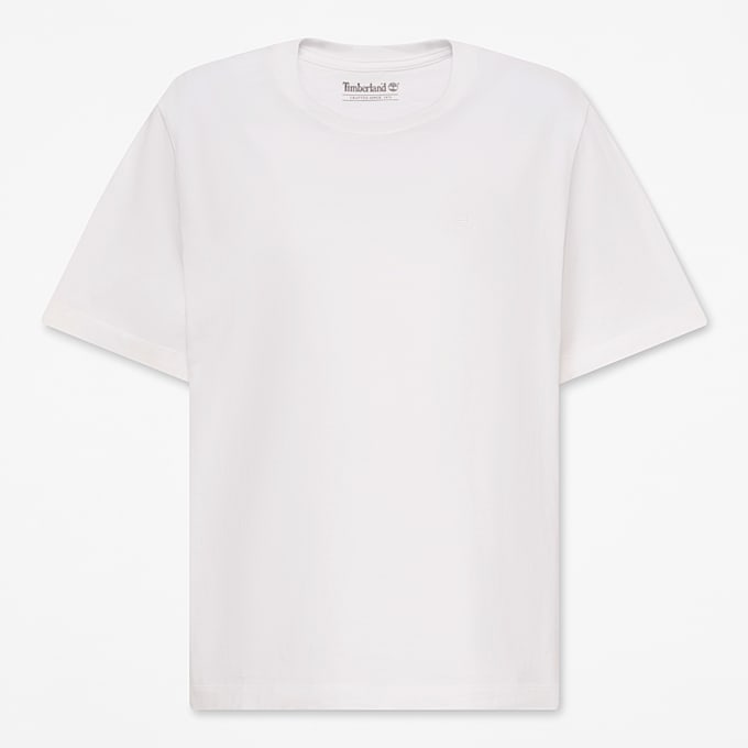 Crafted KurzarmTShirt mit Rundhalsausschnitt fr Damen in Wei TBL Wei HERO
