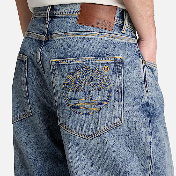 DenimBaggyhose fr Herren in Hellblau TBL Blau ALT3