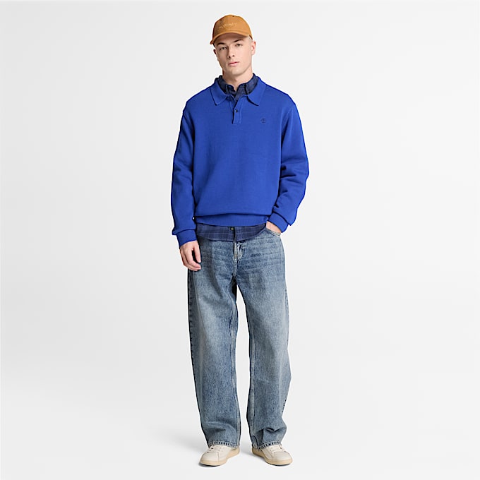 Kariertes Flanellhemd in regulrer Passform fr Herren in Dunkelblau TBL Blau ALT2