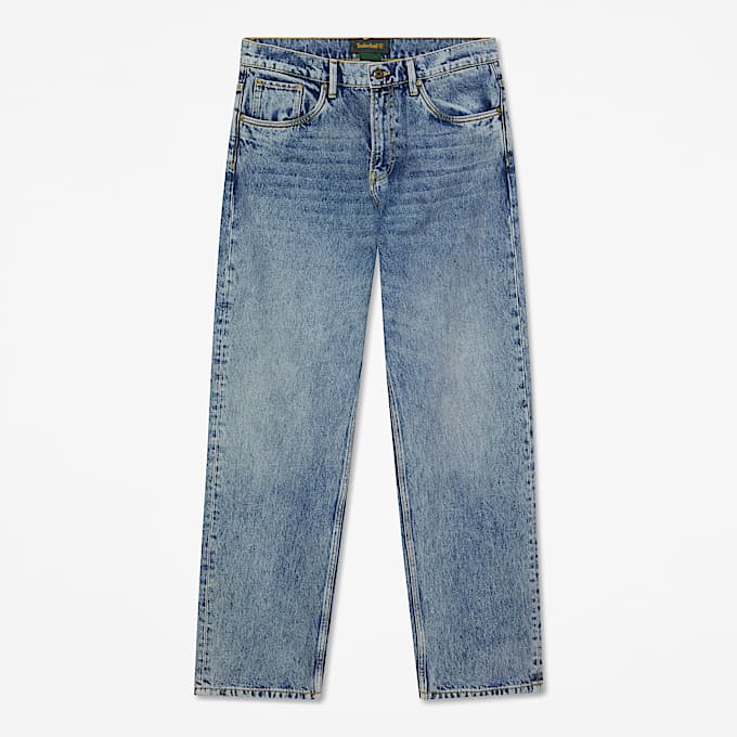 Lssige DenimHose fr Herren in Hellblau TBL Blau HERO