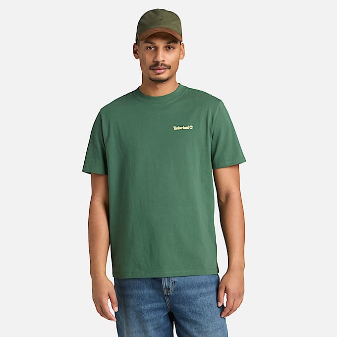 TShirt mit Magnetgrafik fr Herren in Dunkelgrn TBL Grn ALT8