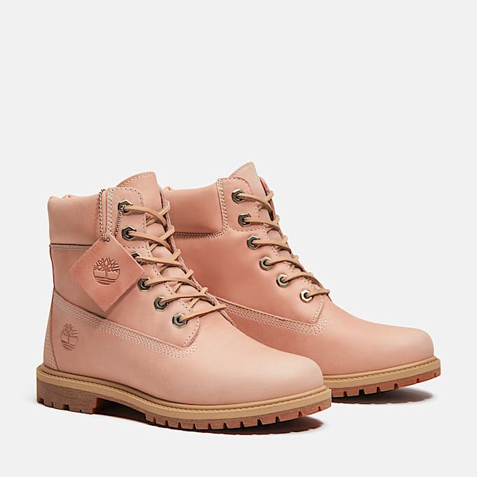 Timberland Premium 6Inch Boot fr Damen in Hellpink TBL Pink ALT4