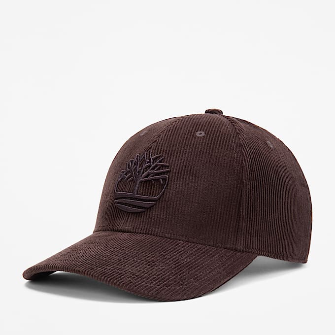 Baseballkappe aus Cord fr Herren in Dunkelbraun TBL Braun HERO