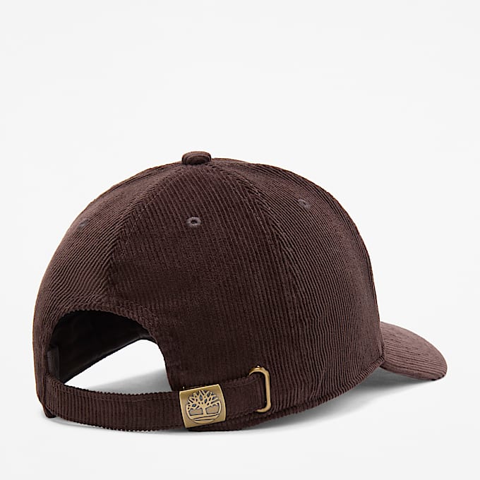 Baseballkappe aus Cord fr Herren in Dunkelbraun TBL Braun ALT1
