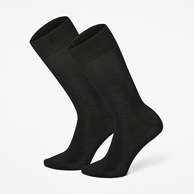 Elegante Stricksocken im 2erPack in Schwarz TBL Schwarz HERO
