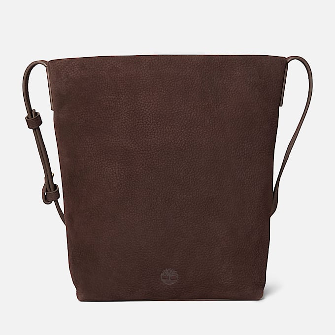Schultertasche aus weichem Leder fr Damen in Dunkelbraun TBL Braun HERO